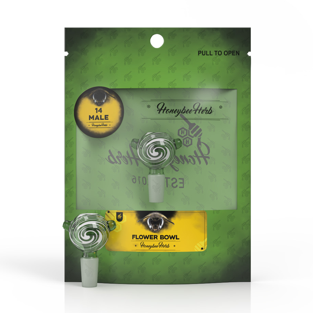 Honeybee Herb Flower Bowls - Glasss Station