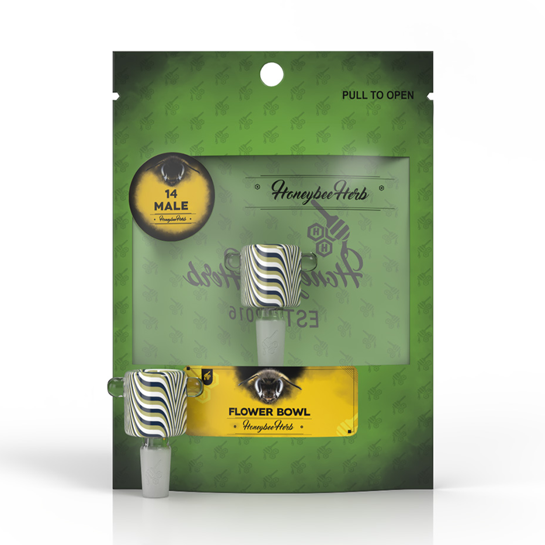 Honeybee Herb Flower Bowls - Glasss Station