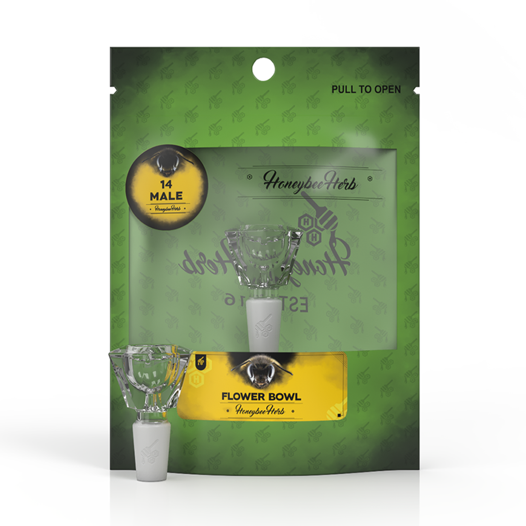 Honeybee Herb Flower Bowls - Glasss Station