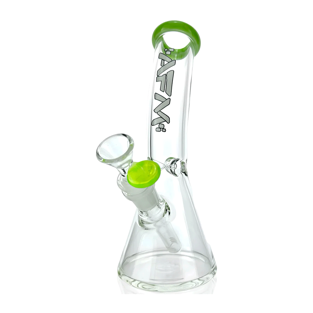 AFM Glass Bent Beaker Bong - Glasss Station