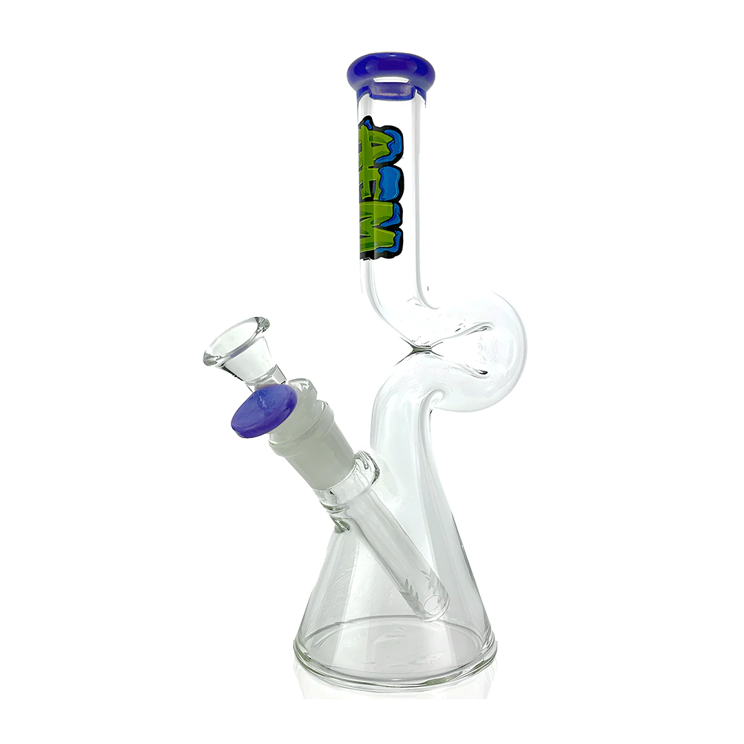 AFM Glass Mini Hunchback Beaker Bong - Glasss Station