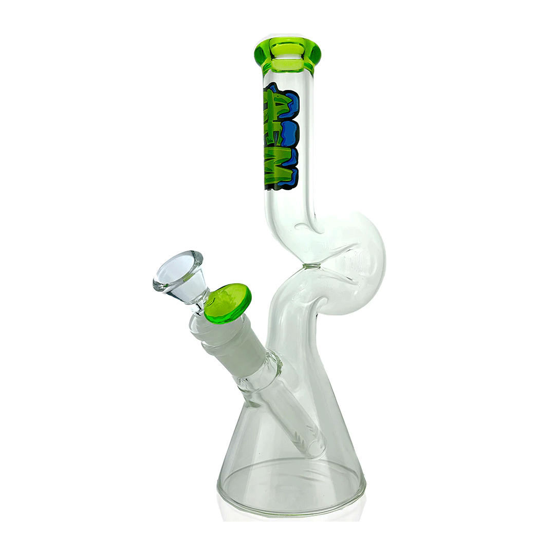 AFM Glass Mini Hunchback Beaker Bong - Glasss Station