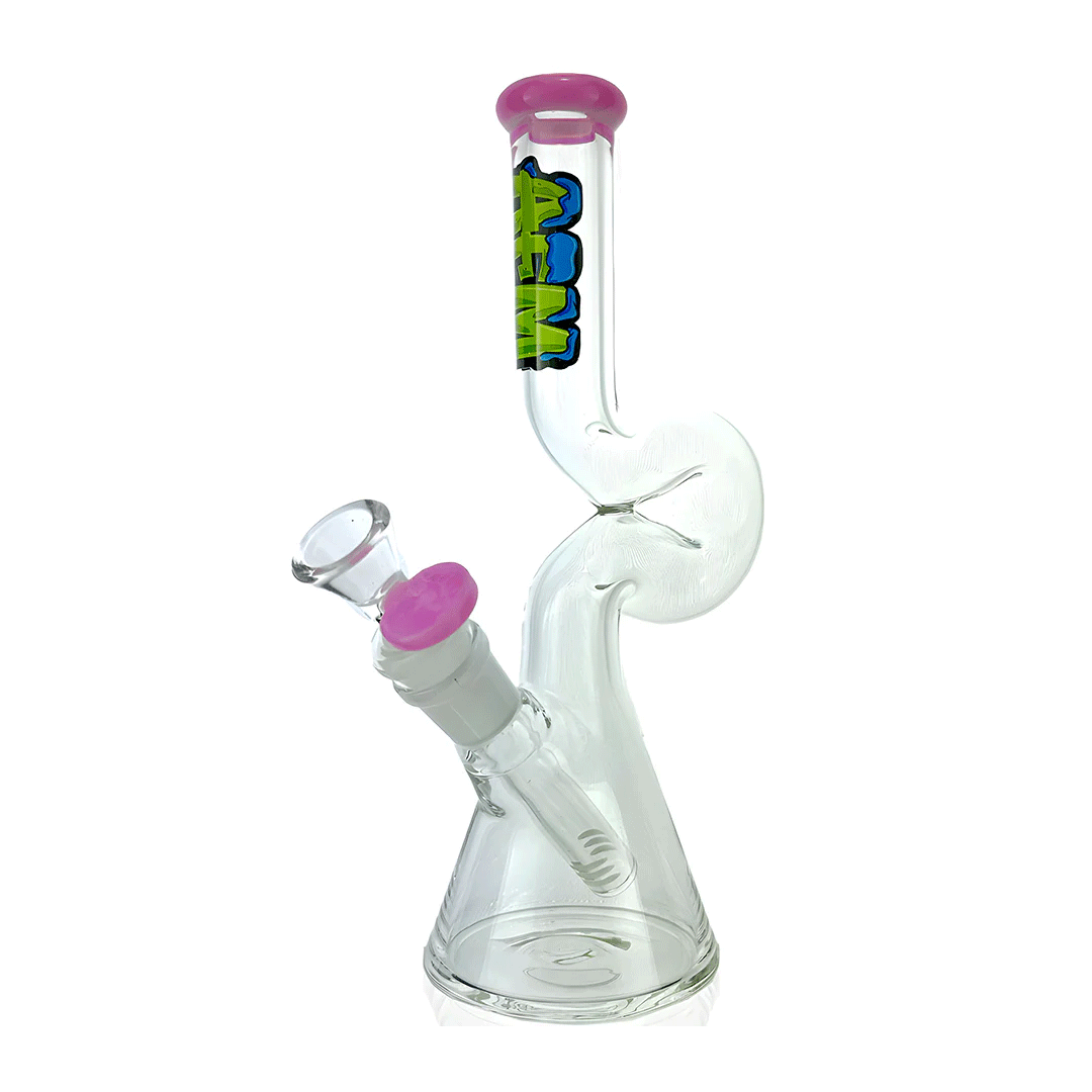 AFM Glass Mini Hunchback Beaker Bong - Glasss Station