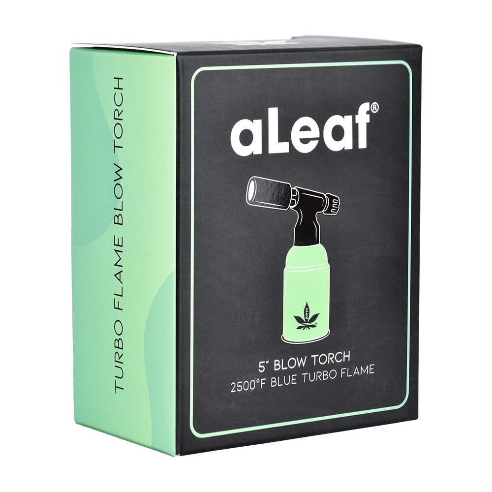 aLeaf Turbo Flame Single Jet Mini Blow Torch - Glasss Station