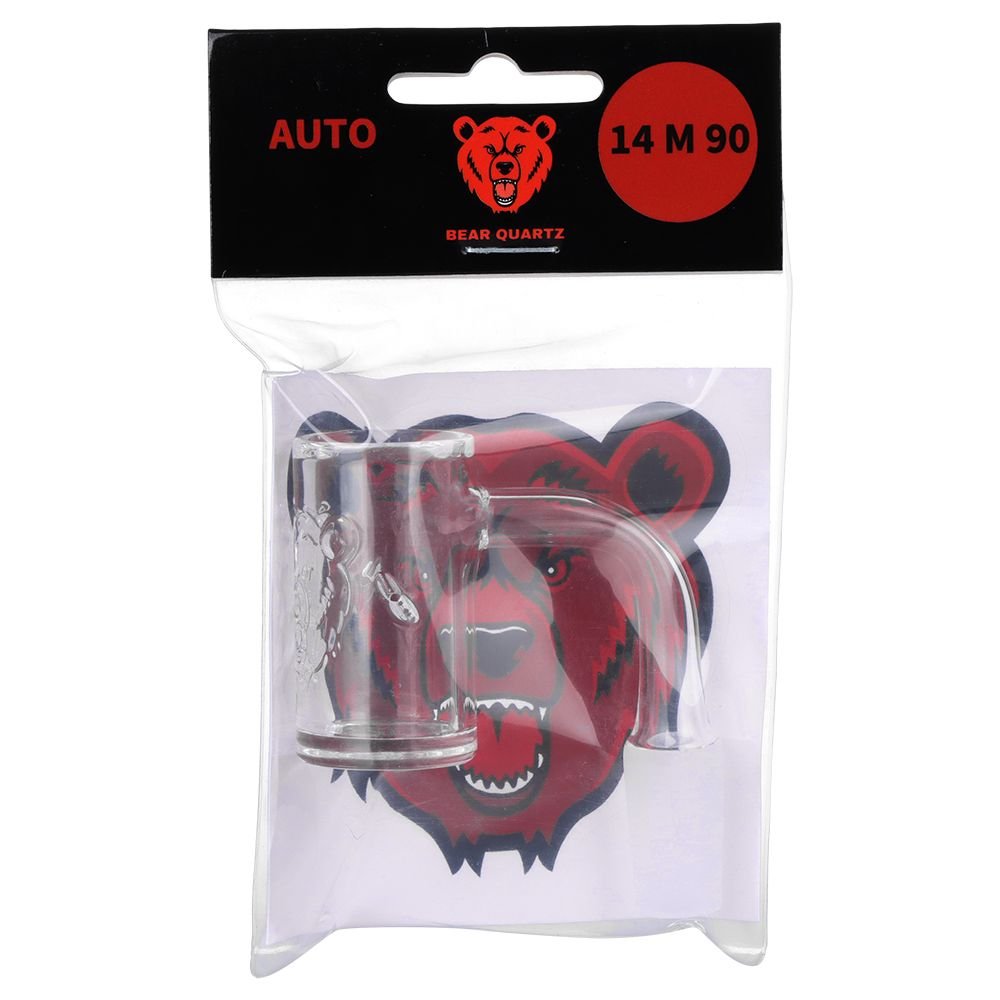 Bear Quartz 25mm Auto Spinner Banger - Glasss Station