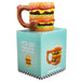 Burger Mug and Stash Jar Set - Glasss Station