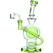 CaliBear Colored Ball Seed Of Life Recycler Rig - Glasss Station