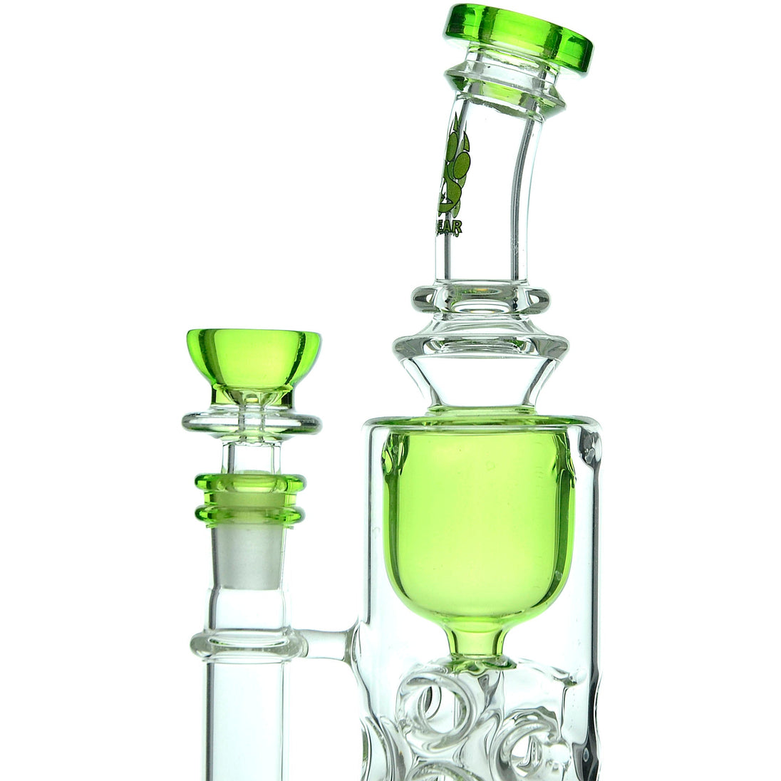 Calibear Nebula Seed of Life Percolator Dab Rig - Glasss Station