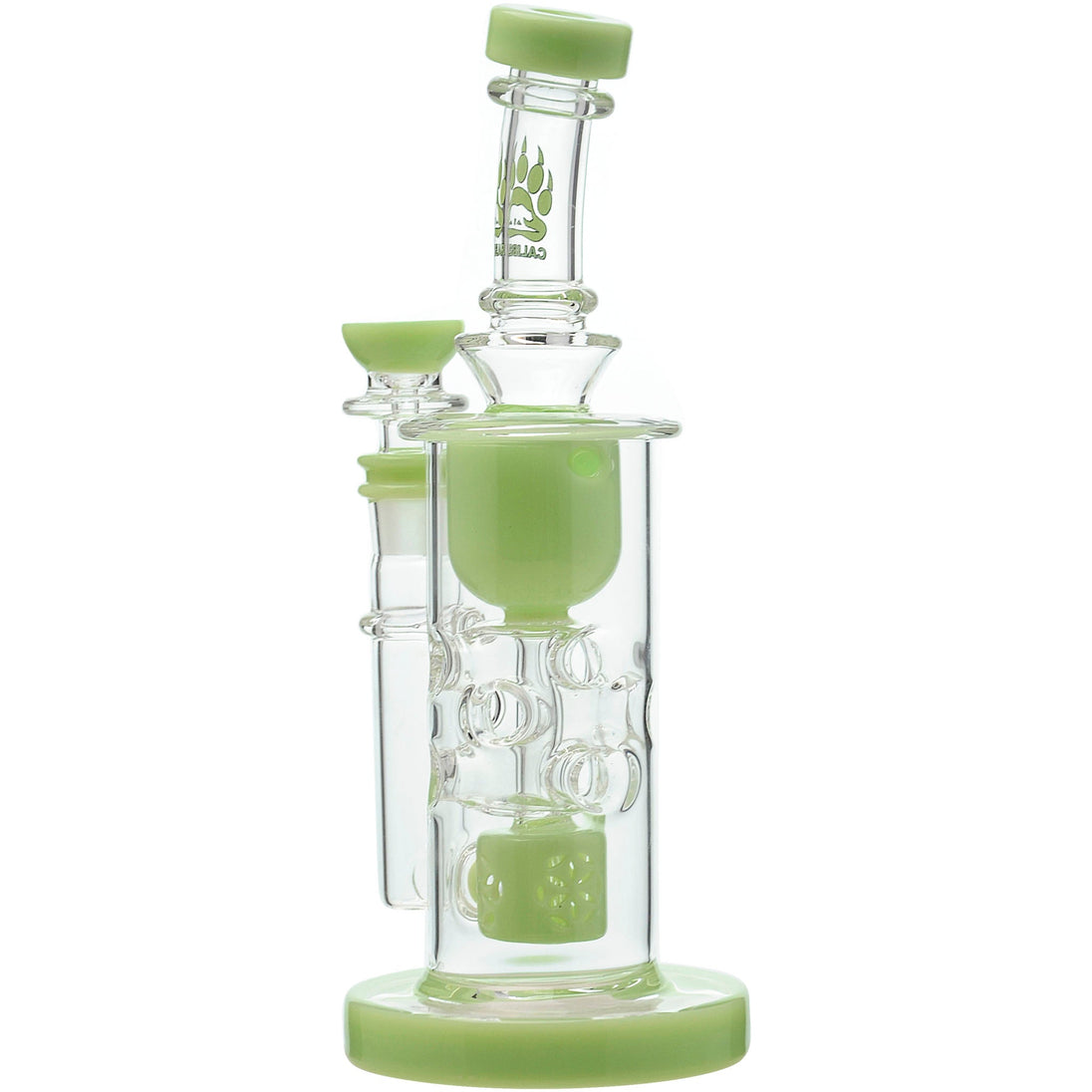 Calibear Nebula Seed of Life Percolator Dab Rig - Glasss Station