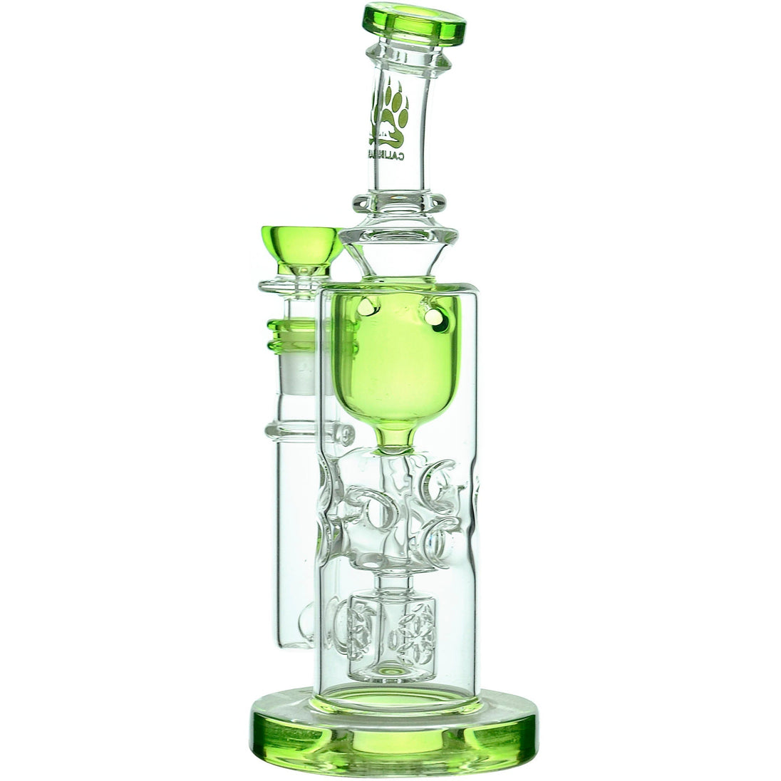 Calibear Nebula Seed of Life Percolator Dab Rig - Glasss Station