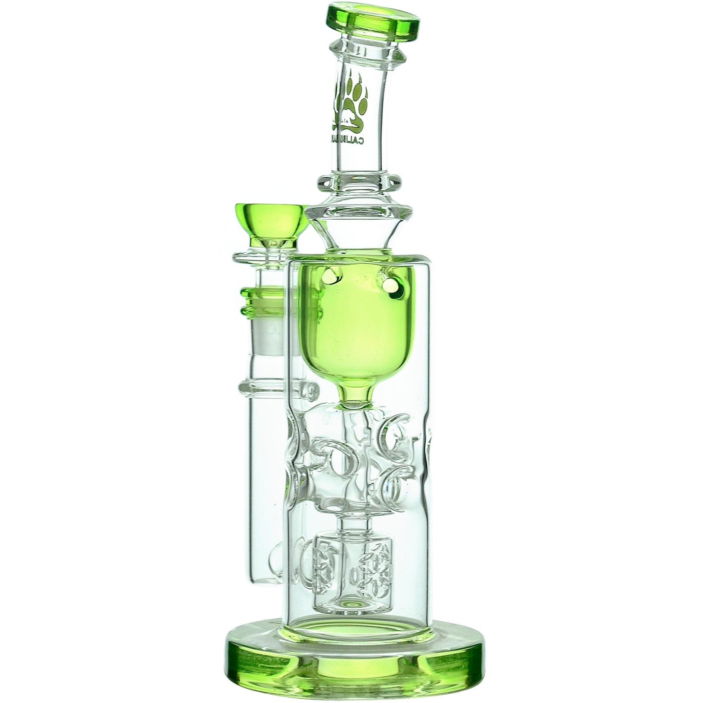 Calibear Nebula Seed of Life Percolator Dab Rig - Glasss Station