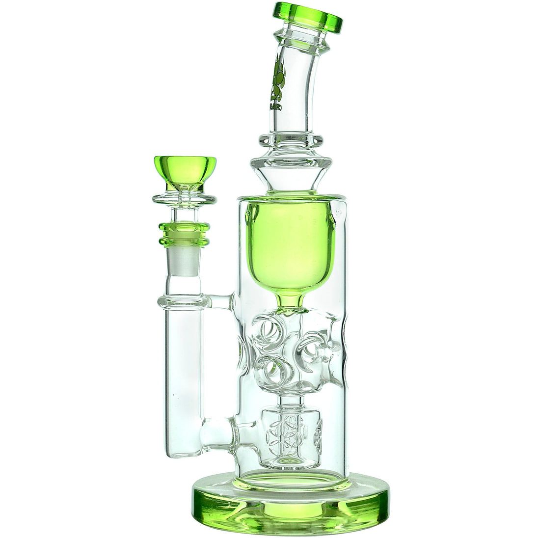Calibear Nebula Seed of Life Percolator Dab Rig - Glasss Station