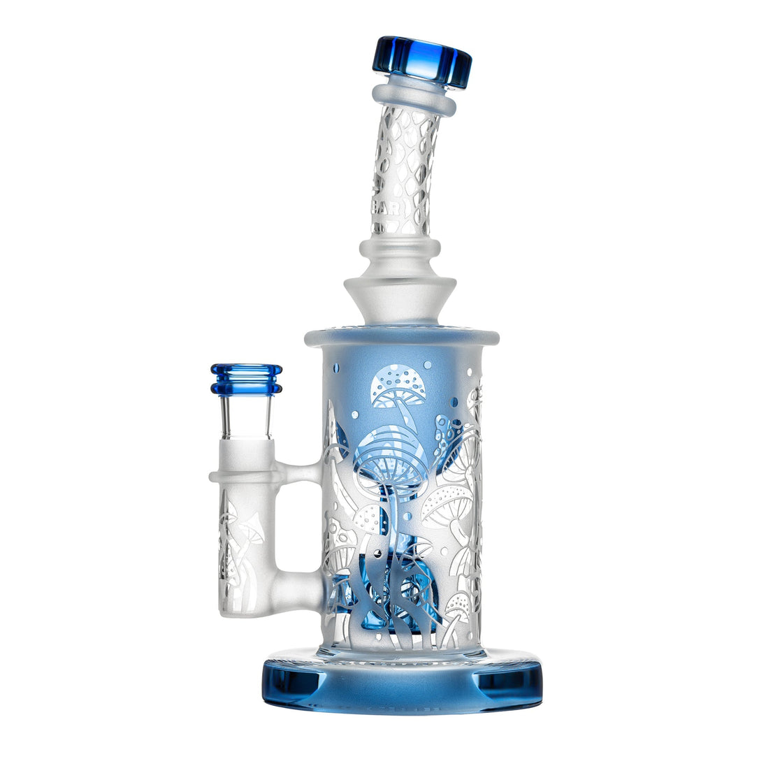 Calibear Sandblasted Seed Of Life Perc Torus Can Bong - Glasss Station
