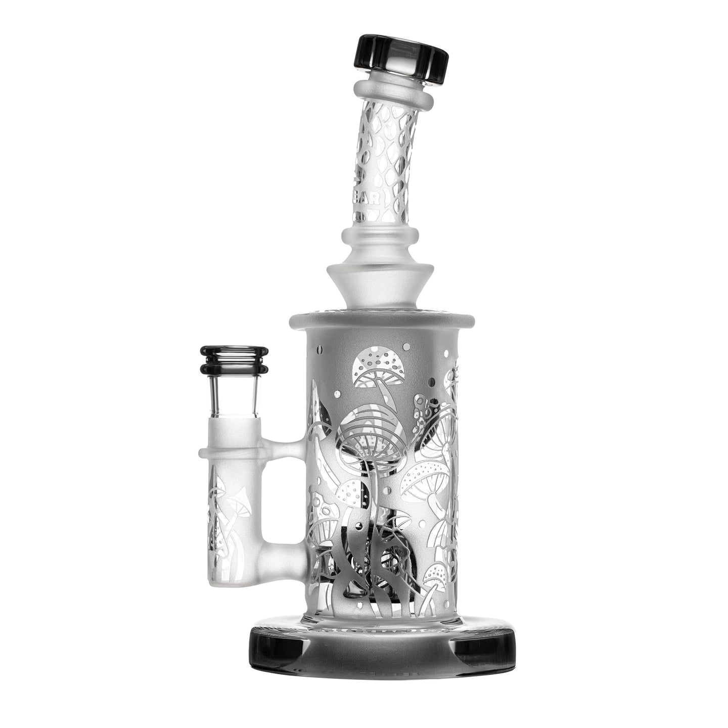 Calibear Sandblasted Seed Of Life Perc Torus Can Bong - Glasss Station