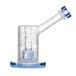 Calibear Sandblasted Seed Of Life Percolator Upright Bubbler - Glasss Station