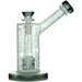 Calibear Sandblasted Seed Of Life Percolator Upright Bubbler - Glasss Station