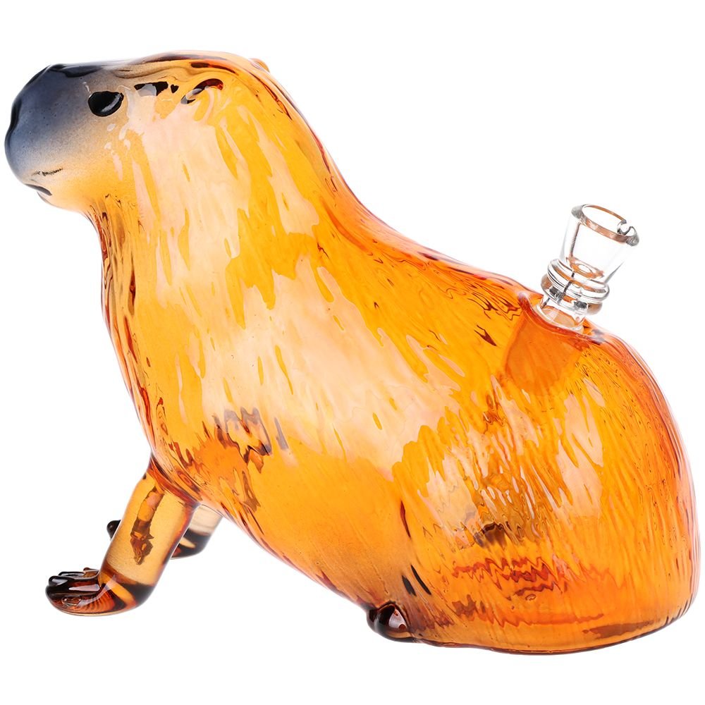 Capybara Glass Water Pipe - Glasss Station