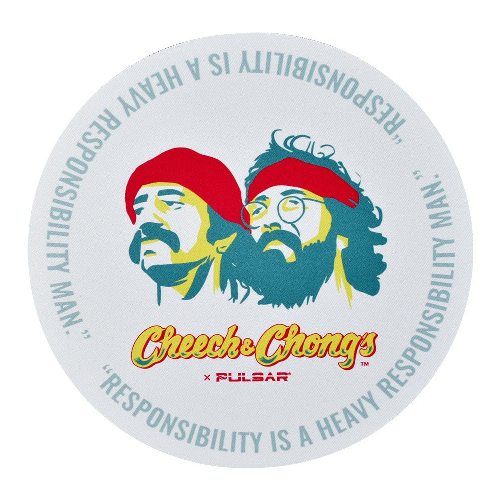 Cheech & Chong's x Pulsar DabPadz Responsibility Dab Mat - Glasss Station