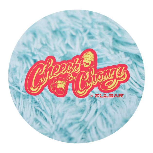 Cheech & Chong's x Pulsar DabPadz Shag Dab Mat - Glasss Station