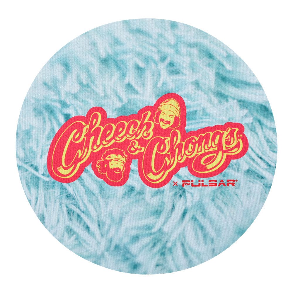 Cheech & Chong's x Pulsar DabPadz Shag Dab Mat - Glasss Station