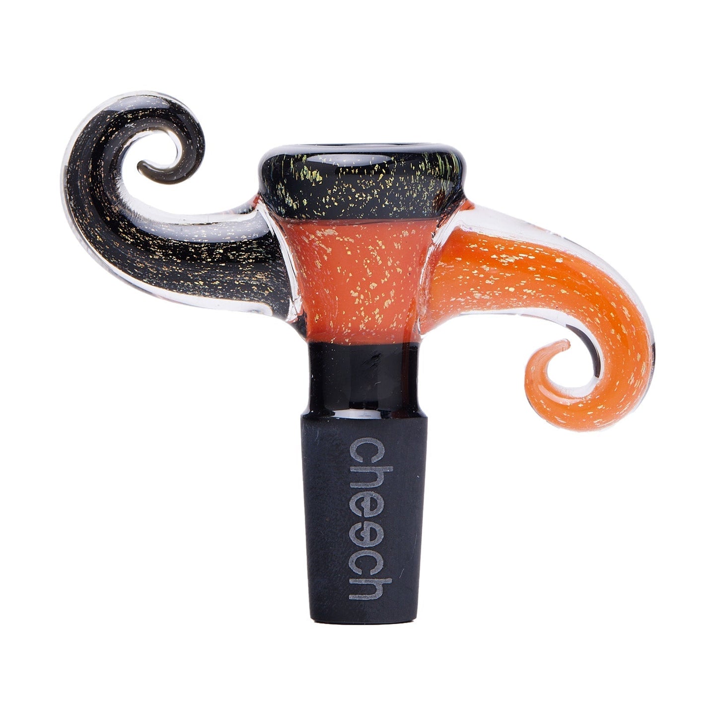 Cheech Glass 2" 14mm Dichro Horns Up and Down - Glasss Station