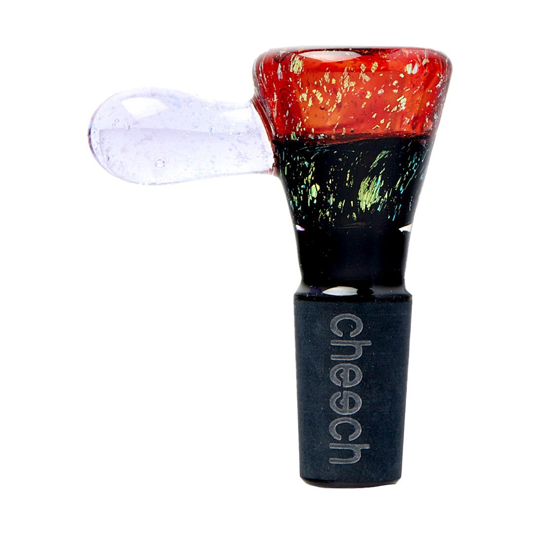 Cheech Glass 2" Transparent Dichro Glass Bowl - Glasss Station