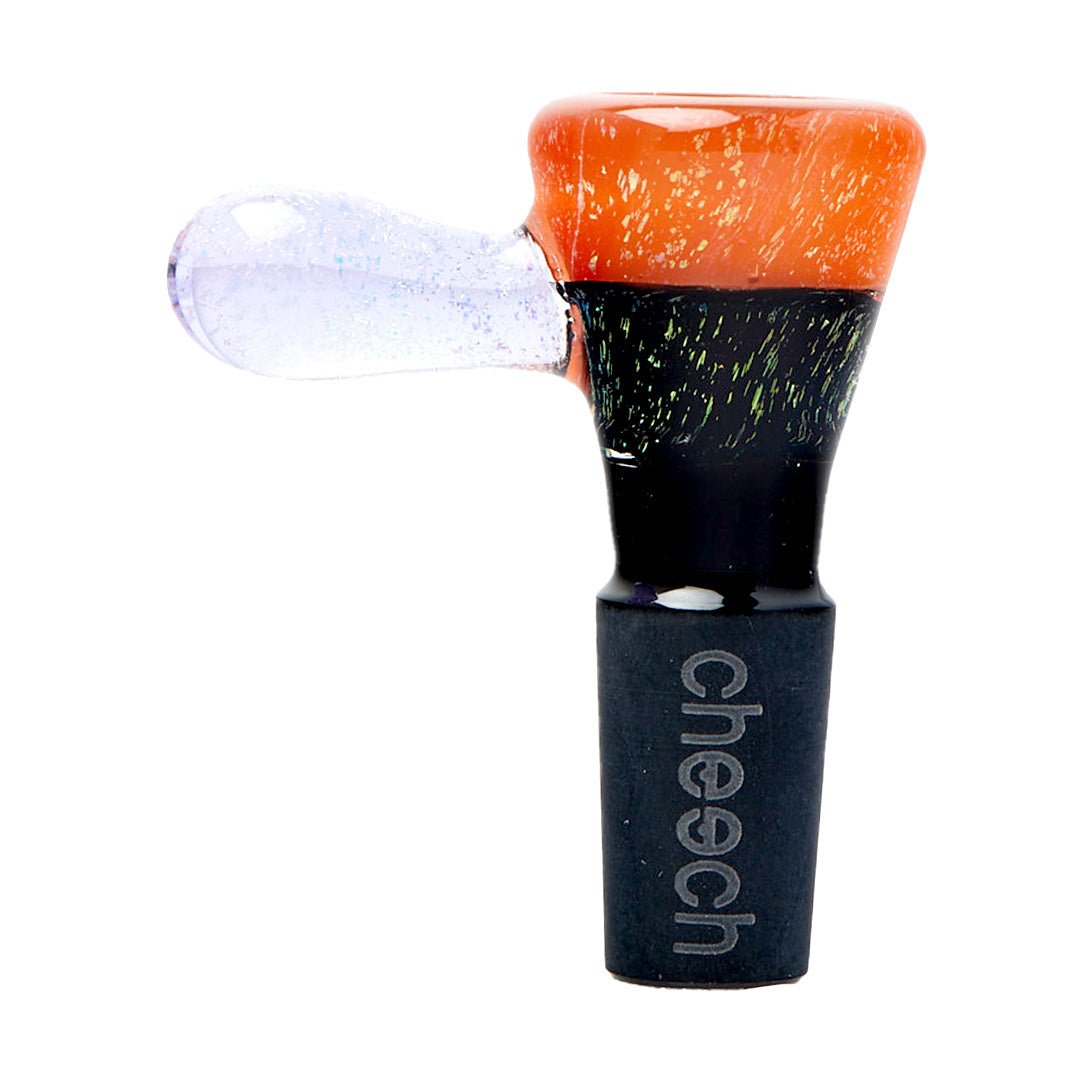 Cheech Glass 2" Transparent Dichro Glass Bowl - Glasss Station