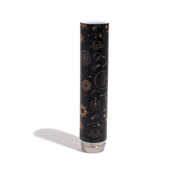 Chill Embossed Celestial Matte Black Neckpiece - Glasss Station