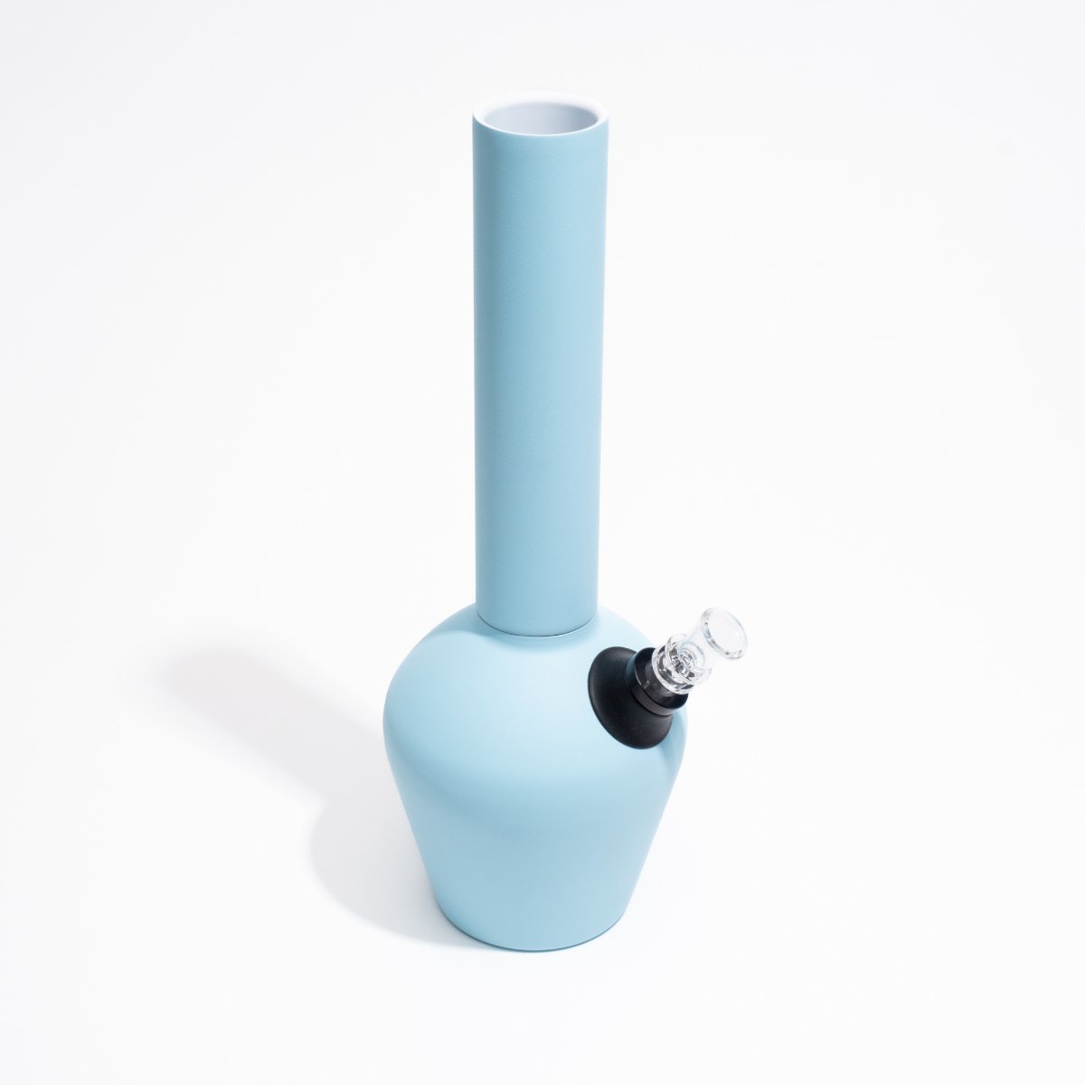 Chill Matte Baby Blue Bong - Glasss Station