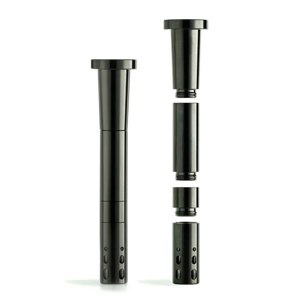 Chill Unbreakable Aluminum Black Downstem - Glasss Station