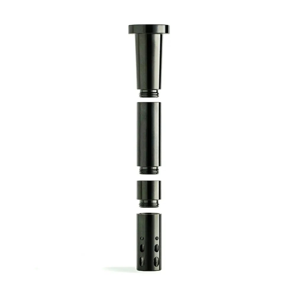 Chill Unbreakable Aluminum Black Downstem - Glasss Station