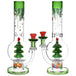 Christmas Cheer Glass Water Pipe - Glasss Station