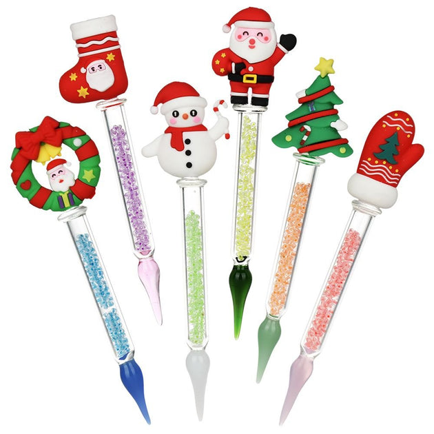 Christmas Glow In The Dark Dab Tool Set - Glasss Station