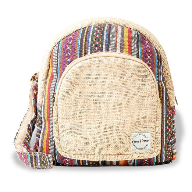 Core Hemp Bodhi Boho Mini Backpack Purse - Glasss Station