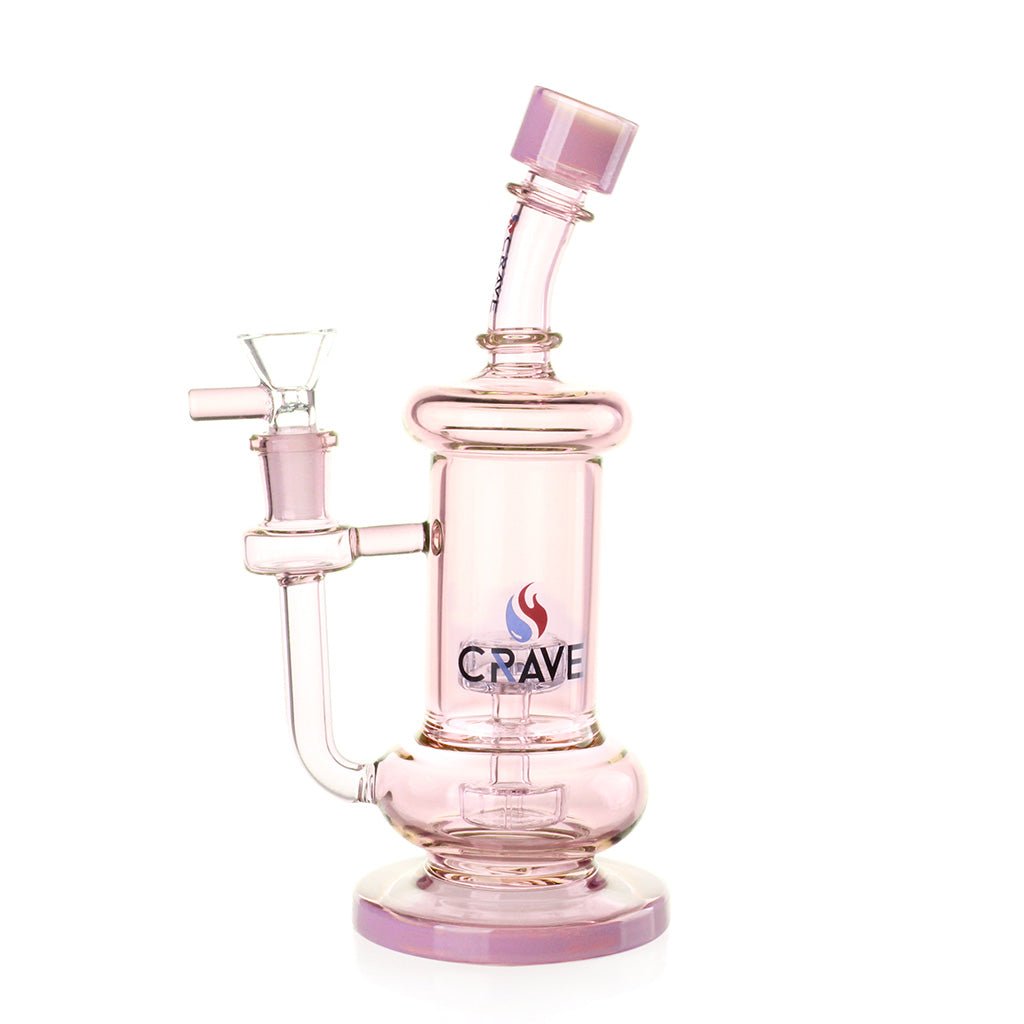 Crave Dual Chamber Recycler Rig - Glasss Station