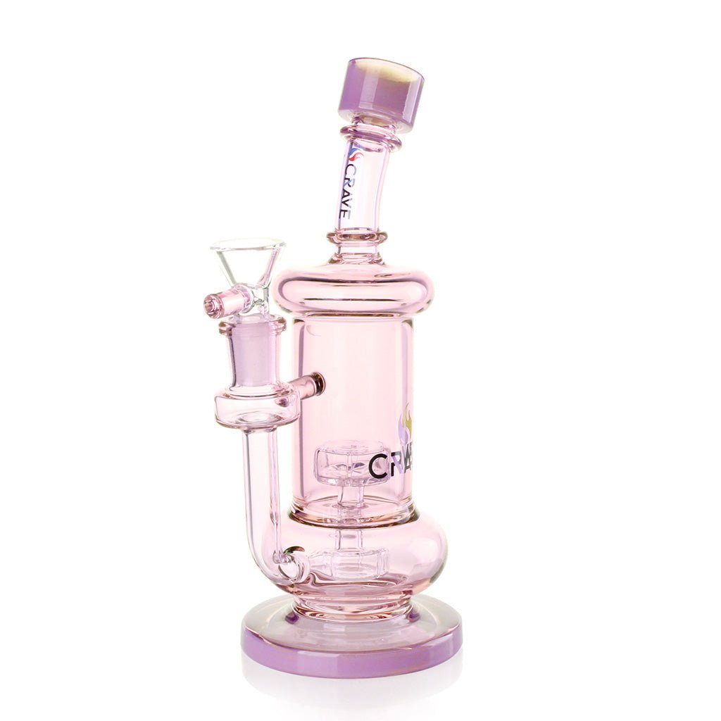 Crave Dual Chamber Recycler Rig - Glasss Station
