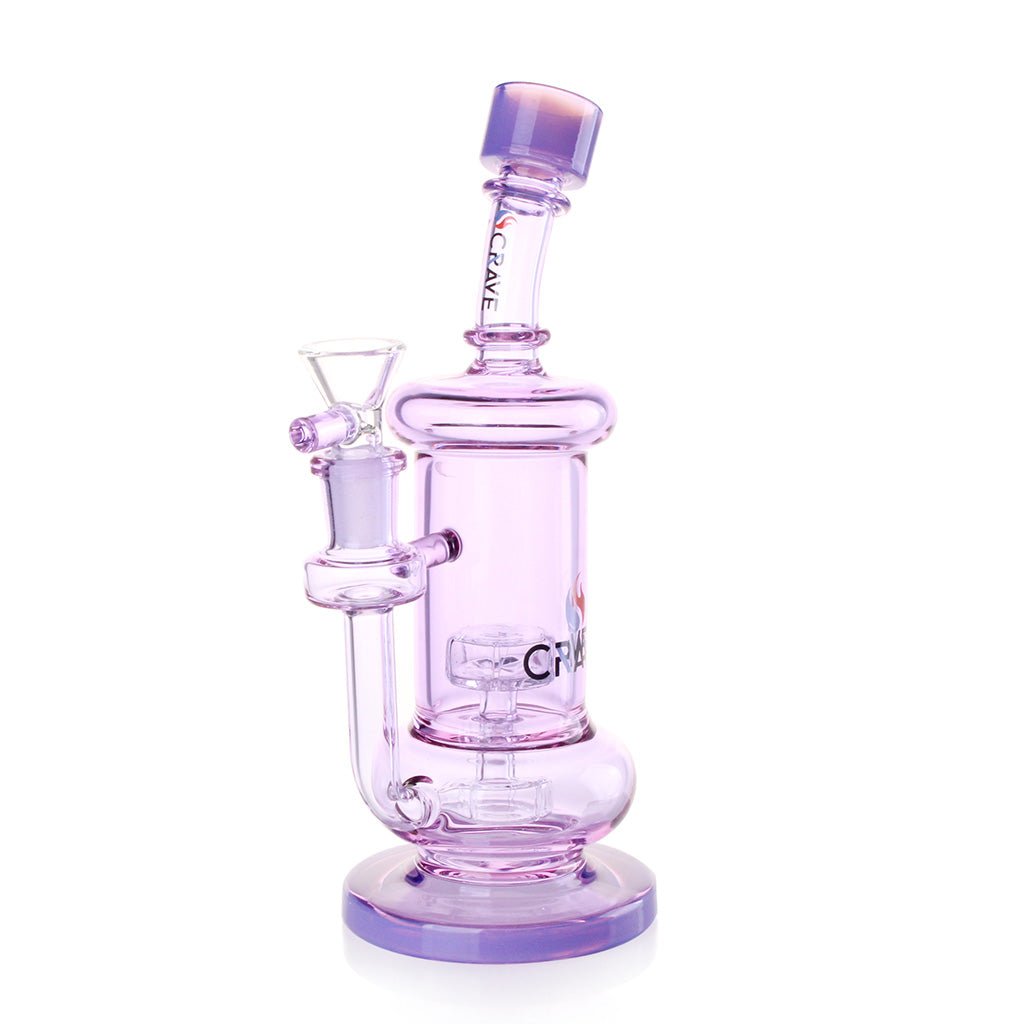 Crave Dual Chamber Recycler Rig - Glasss Station