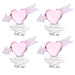 Cupid Heart Glass Carb Cap 4 Pack - Glasss Station