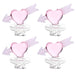 Cupid Heart Glass Carb Cap 4 Pack - Glasss Station
