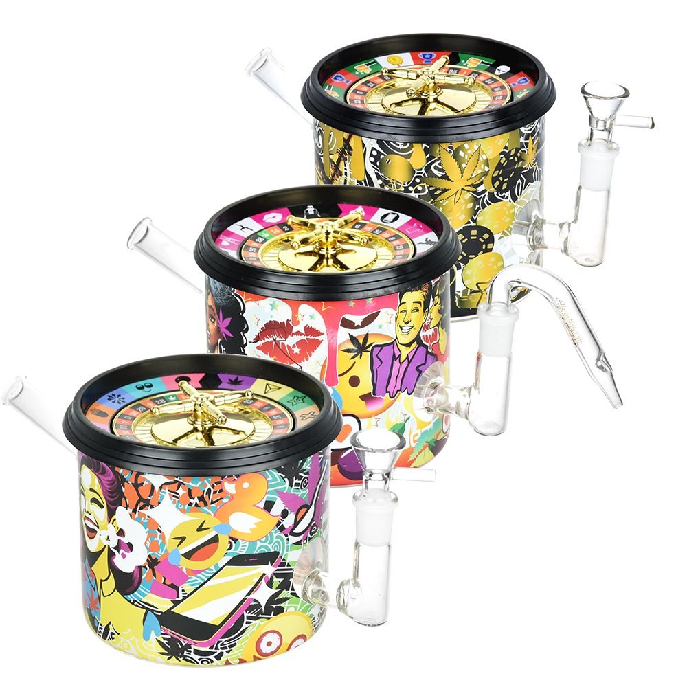 Dabtized Puff 'N' Play Roulette Water Pipe - Glasss Station