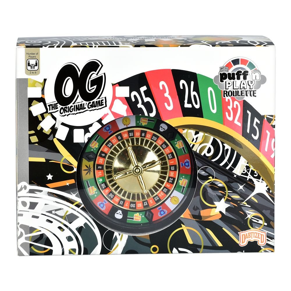 Dabtized Puff 'N' Play Roulette Water Pipe - Glasss Station