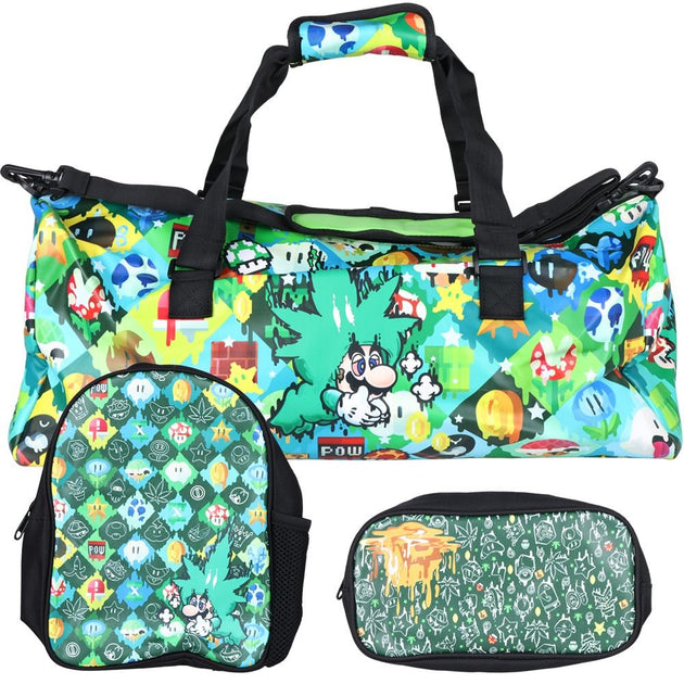 Dabtized Smoke Broz Duffel Bag & Backpack 3 Piece Set - Glasss Station