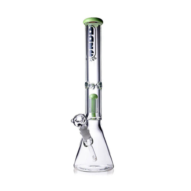 Daze Glass 18" Tree Arm Perc 9mm Thick Beaker Bong - Glasss Station