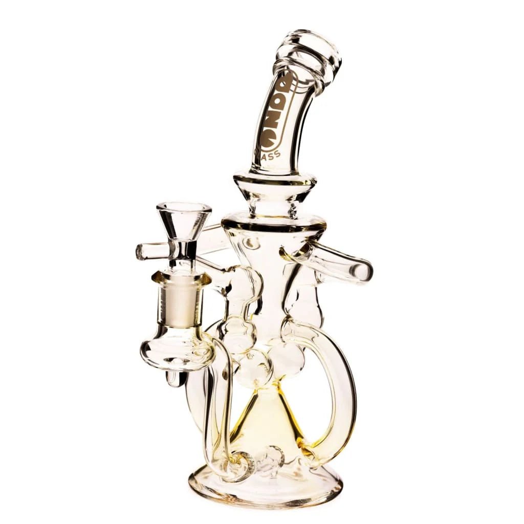 Daze Glass 9" Fumed Recycler w/ Perc - Glasss Station