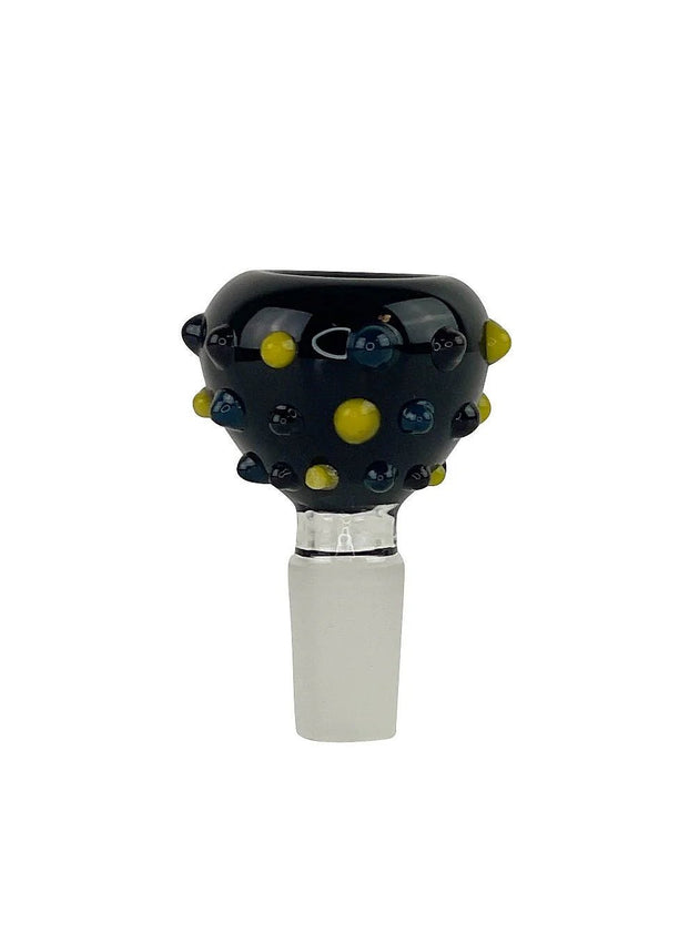Daze Glass Black Balls Bong Bowl - Glasss Station