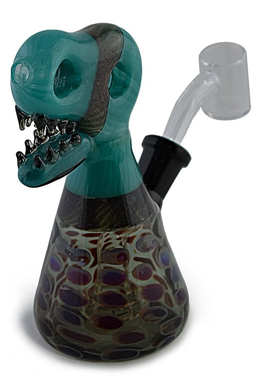 Dino Head Dichro Glass Rig - Glasss Station