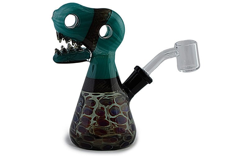 Dino Head Dichro Glass Rig - Glasss Station