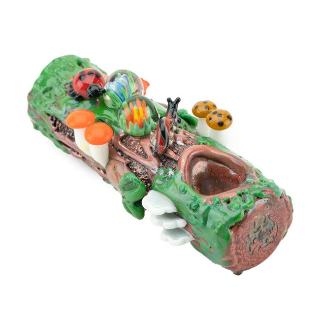 Empire Glassworks Mossy Log Dry Pipe - Glasss Station
