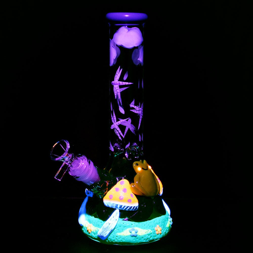 Froggy Friend Fun-Guy Beaker Water Pipe - Glasss Station