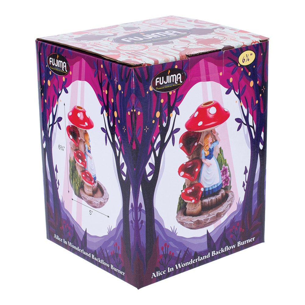 Fujima Alice In Wonderland Mushroom Backflow Incense Burner - Glasss Station